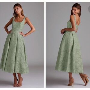 Agave Green Sleeveless Dress - Size A2